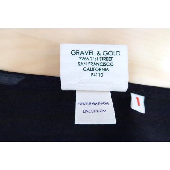 GRAVEL & GOLD San Francisco Windowpane Cotton Shift Dress Garmentory 1 S $240 - Picture 9 of 9